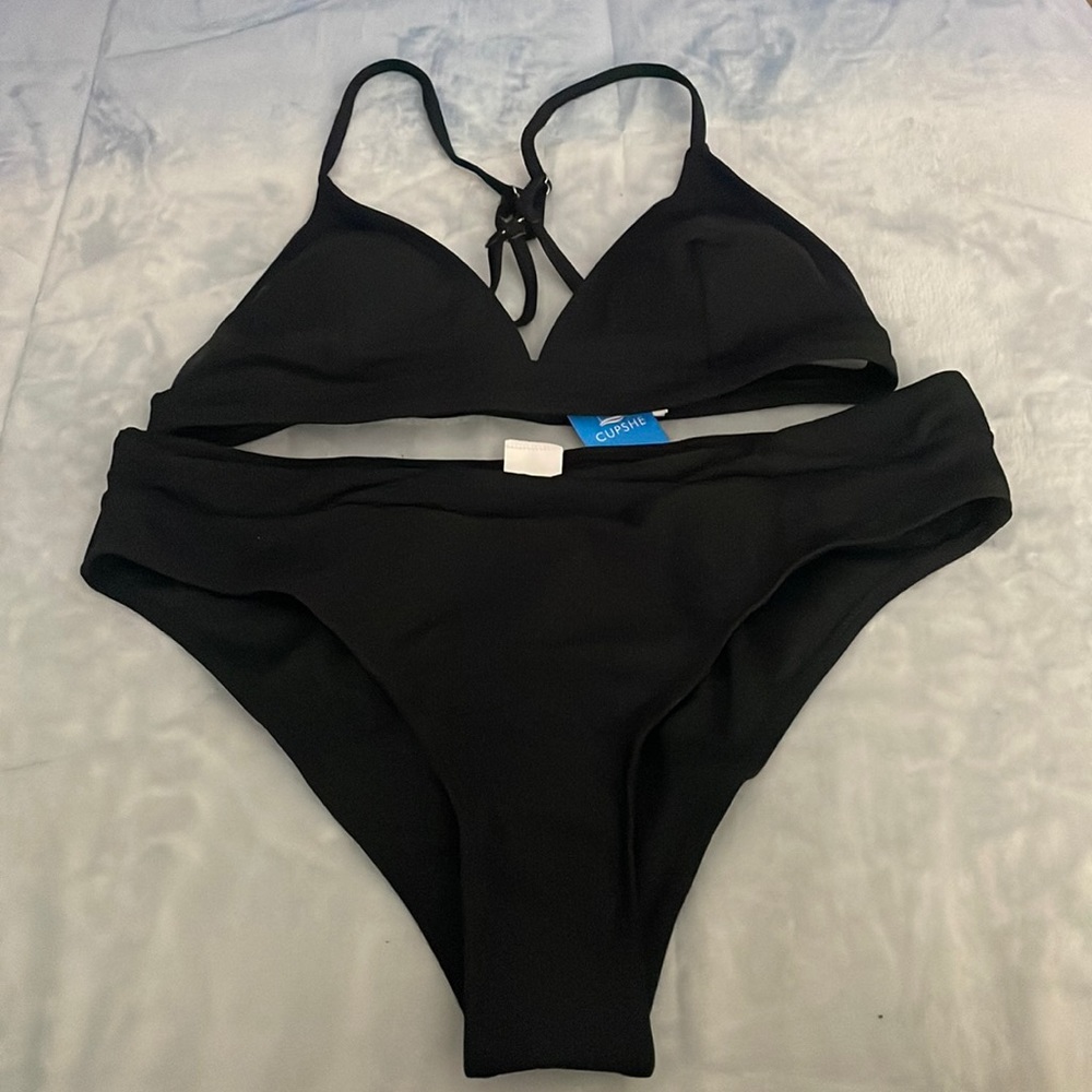Cupshe black Medium bikini